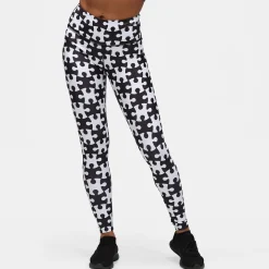 Monochrome Jigsaw Leggings