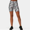 Monochrome Quill Running Shorts