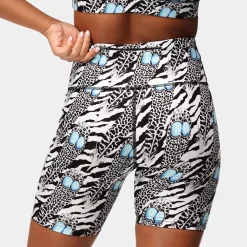 Monochrome Quill Running Shorts