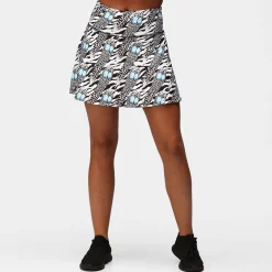 Monochrome Quill Skort