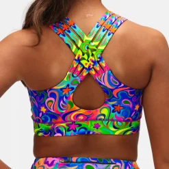 Mr Motivator Groovy Baby Cross Back Bra