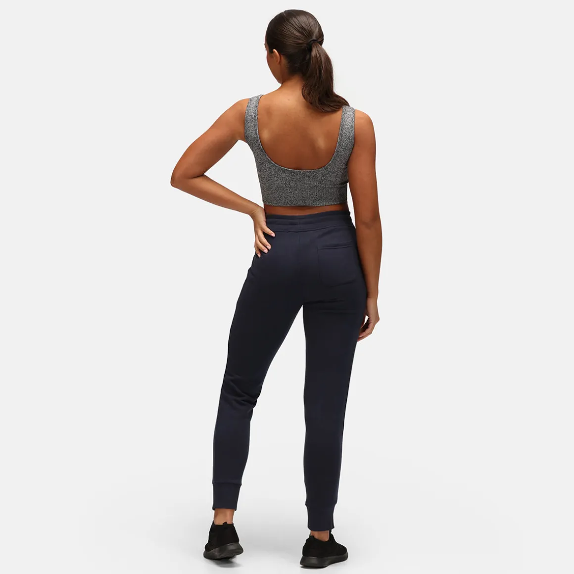 Navy Athleisure Joggers