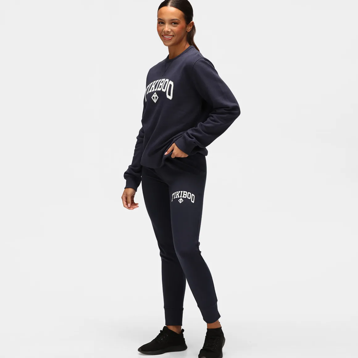Navy Athleisure Joggers