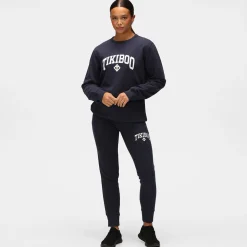 Navy Athleisure Sweatshirt