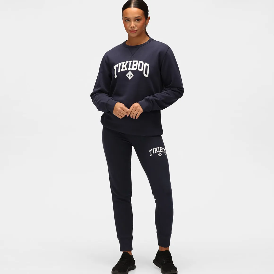 Navy Athleisure Sweatshirt