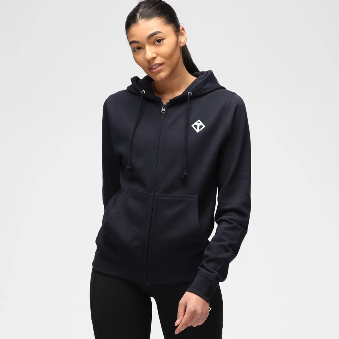 Navy Diamond Ladies Zoodie