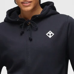 Navy Diamond Ladies Zoodie