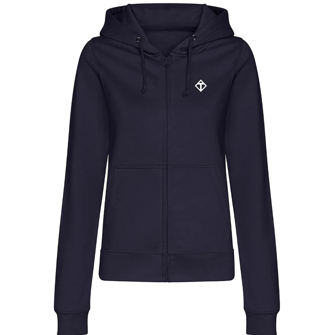 Navy Diamond Ladies Zoodie