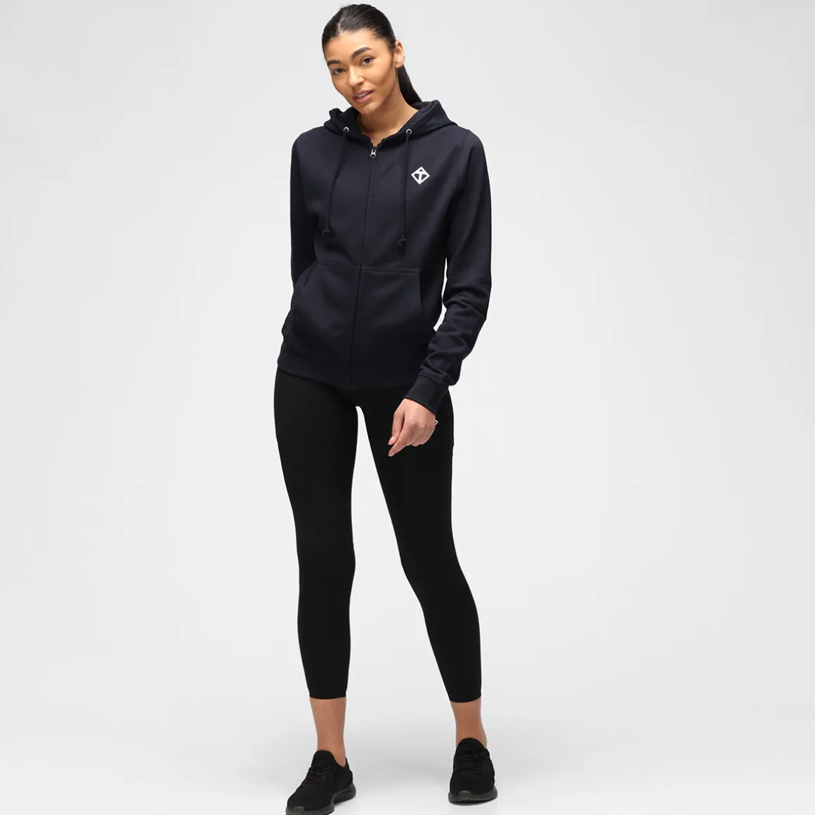 Navy Diamond Ladies Zoodie