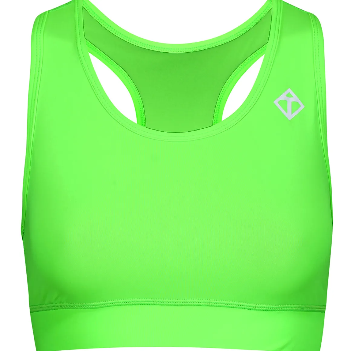 Neon Lime Racer Back Bra