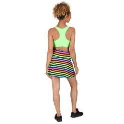Neon Lime Racer Back Bra