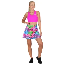 Neon Pink Racer Back Bra