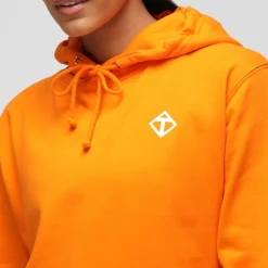 Orange Diamond Hoodie