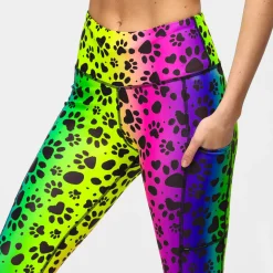 Pawfect Rainbow Capri