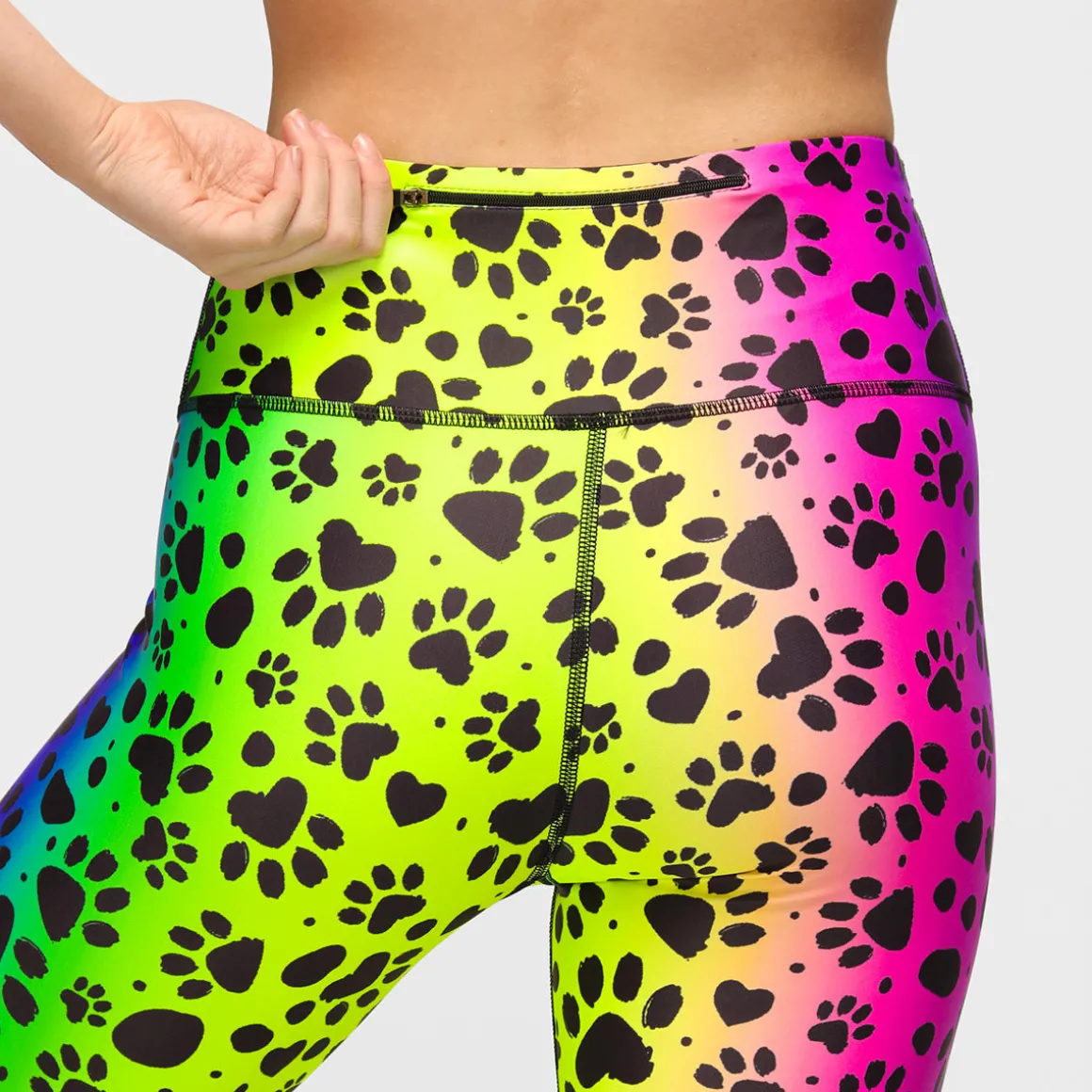 Pawfect Rainbow Capri