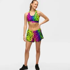 Pawfect Rainbow Loose Fit Workout Shorts