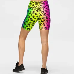 Pawfect Rainbow Running Shorts