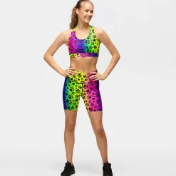 Pawfect Rainbow Running Shorts