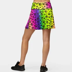 Pawfect Rainbow Skort