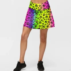 Pawfect Rainbow Skort