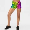 Pawfect Rainbow TikiBooty Shorts