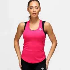 Pink Performance Strap Back Vest