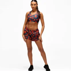 Poppy Field Loose Fit Workout Shorts