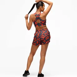 Poppy Field Loose Fit Workout Shorts