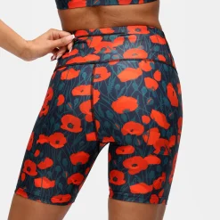 Poppy Field Running Shorts