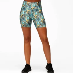 Pretty In Peacock Running Shorts