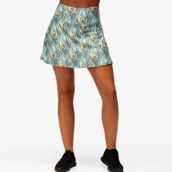 Pretty In Peacock Skort