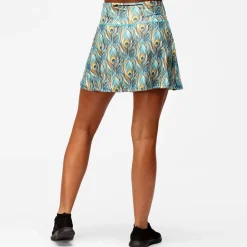 Pretty In Peacock Skort