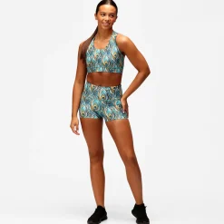 Pretty In Peacock TikiBooty Shorts