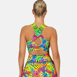 Prism Cross Back Bra