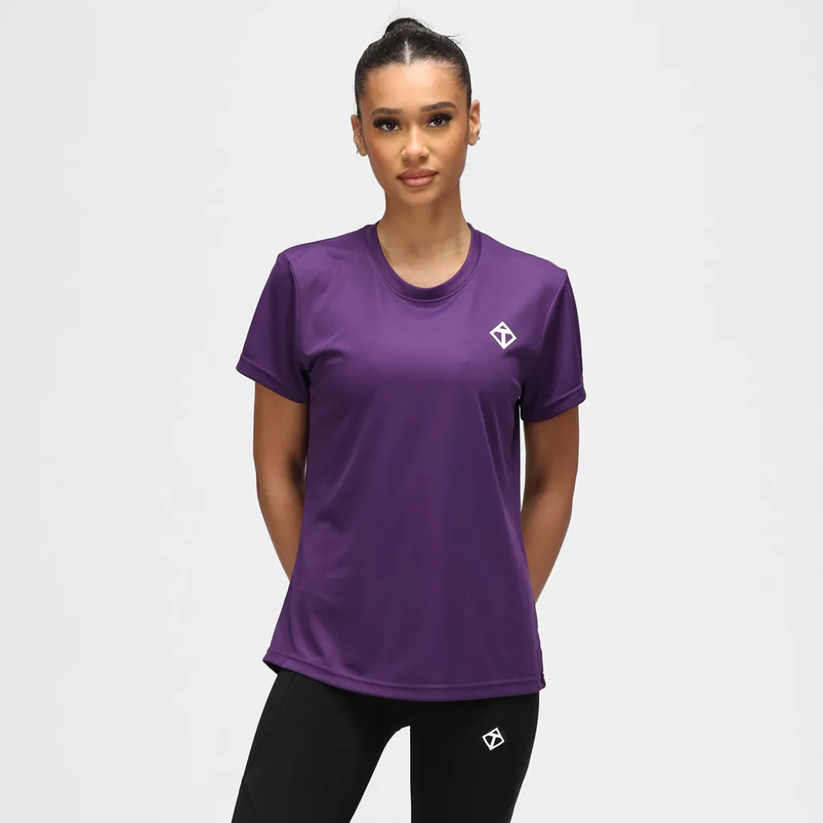 Purple Diamond Ladies Technical T-Shirt