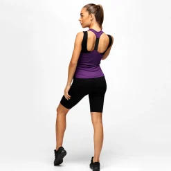 Purple Performance Strap Back Vest