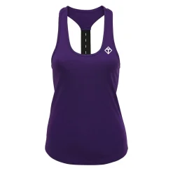 Purple Performance Strap Back Vest