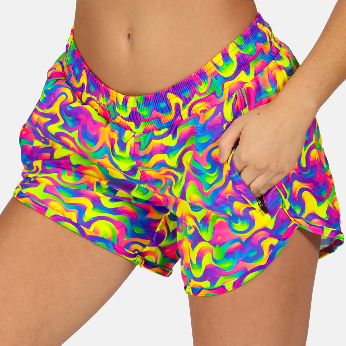 Retro Fever Loose Fit Workout Shorts