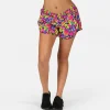 Summer Palm Loose Fit Workout Shorts