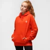 Sunset Orange Diamond Hoodie