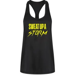 Sweat Up A Storm Mesh Racerback Vest