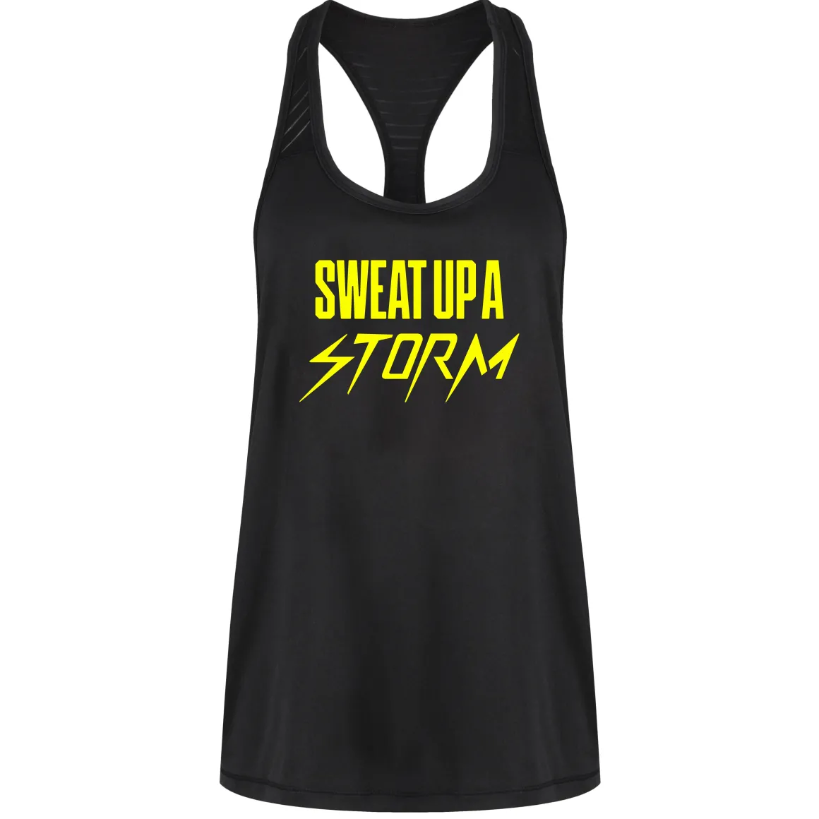 Sweat Up A Storm Mesh Racerback Vest