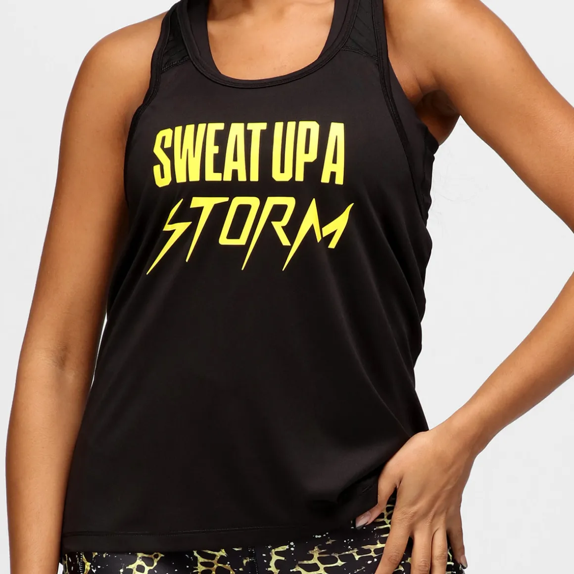 Sweat Up A Storm Mesh Racerback Vest