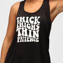 Thick Thighs Mesh Racerback Vest