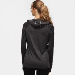 TKB Black Slate Cowl Neck Hoodie