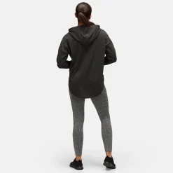 TKB Charcoal Curved Hem Hoodie