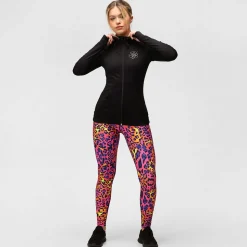 TKB Ladies Jet Black Zipped Hoodie