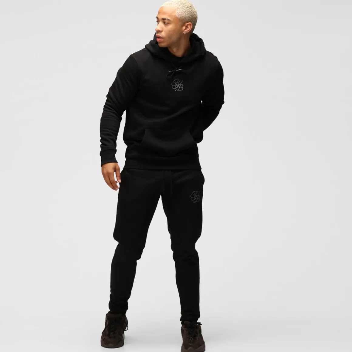 TKB Man Black Organic Hoodie