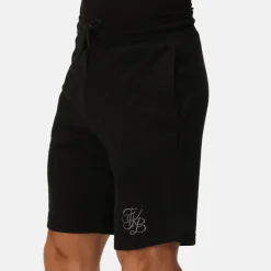TKB Man Black Organic Sweat Shorts