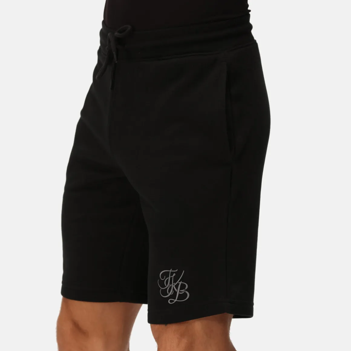 TKB Man Black Organic Sweat Shorts